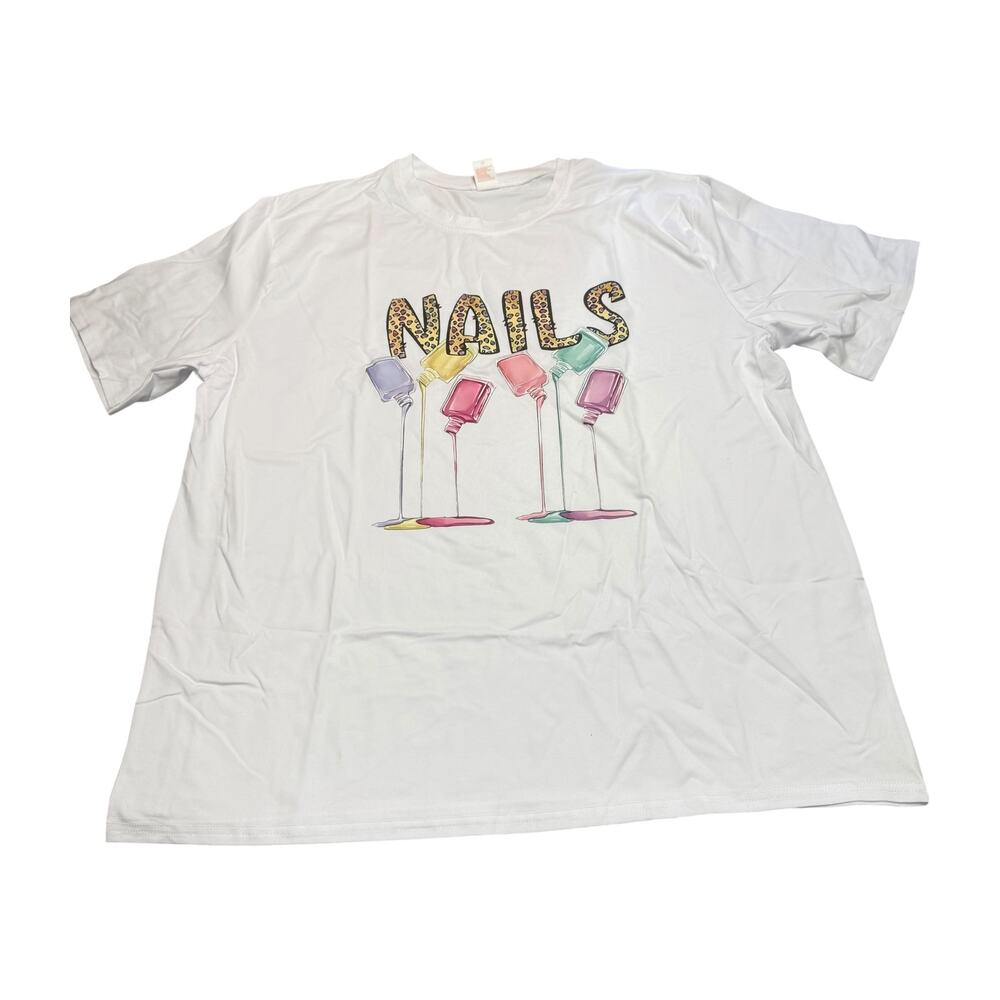 Women’s NAILS Graphic Tee 2XL